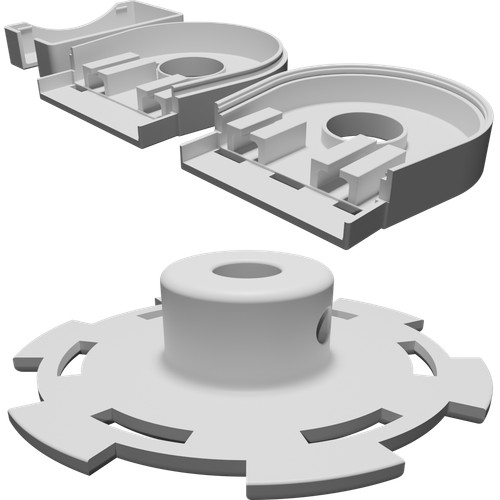 Custodia encoder ricambio per - custodia,
