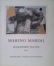 Marino marini acquaforti - marino, marini.