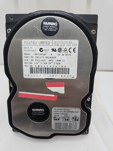 Hdd 4gb fujitsu - fujitsu, mpc3064at