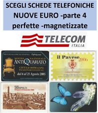 SCEGLI SCHEDE TELEFONICHE NUOVE EURO -PERFETTE MAGNETIZZATE -(parte 4)