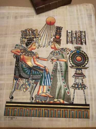 Papiro egiziano disegno - -,