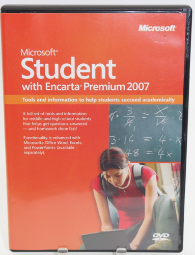 Microsoft student con encarta - microsoft,