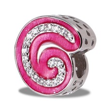 Charm lettera per bracciali - charm,
