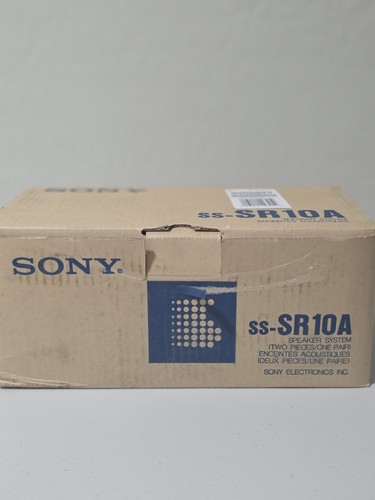 Vintage 1995 sony sr10a - 1995, ss-sr10a