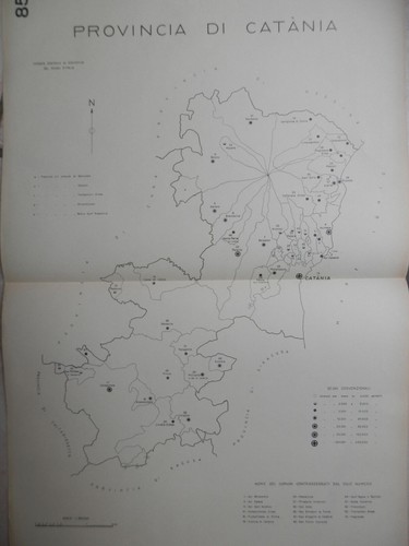 Vecchia stampa della provincia