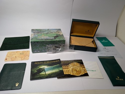 Rolex watch box cassa verde - rolex,
