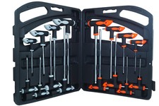 Chiavi Esagonali Set 16pz Torx Lunghe Stella Forate chiavini T Avvita Svita