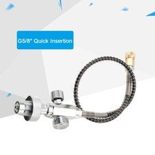 Paintball PCP Stazione di Riempimento Gonfiatore Kit Air Fill Adattatore 5000PSI con Tubo da 50cm