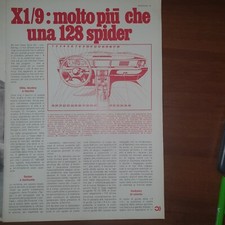 FIAT X 1/9 - PUBBLICITA' D'EPOCA ADVERTIS ADV-0123