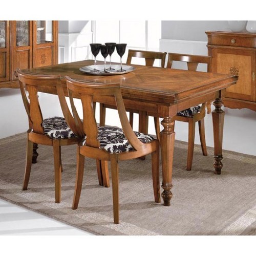 Tavolo legno massello noce - legno,