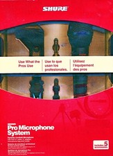 Shure pro microphone system - shure,
