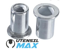 INSERTI FILETTATI IN ACCIAIO ZINCATO DA M3 A M10 conf. 50PZ.