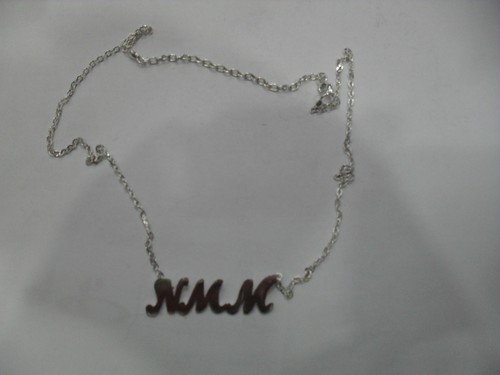 Necklace with initial - with, 3