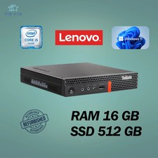 PC DESKTOP LENOVO M910Q MINI INTEL I5 RAM 16GB SSD 512GB WIN 11 RICONDIZIONATO