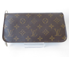 Autentico portafoglio LOUIS VUITTON Monogram Portafogli Insolite Zip Around...