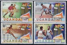 UGANDA 1980 OLIMPIADI DI MOSCA