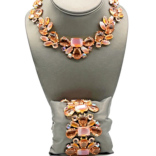 Set bracciale collana vintage - collana,
