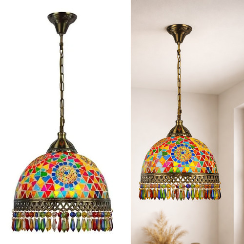 Lampada sospensione mosaico - sospensione,