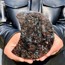 Pietra naturale fuochi d'artificio 338G cristallo paesaggio ornamento esemplare minerale