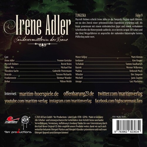 Irene adler sonderermittlerin - irene, adler-sonderermittlerin