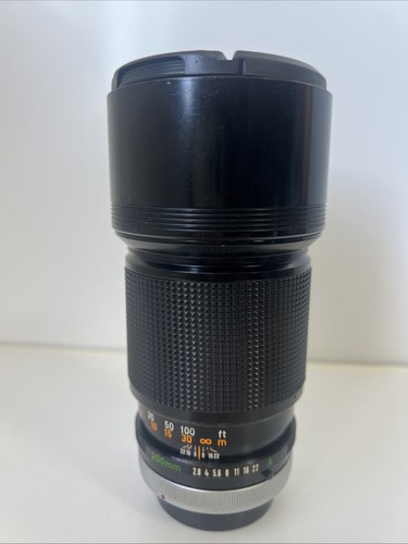 Canon 200mm 8 - fd, 2.8