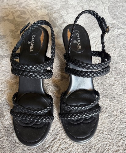 Sandali chanel neri - neri, con