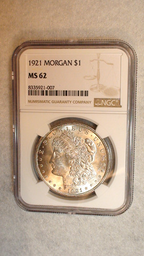 Moneta dollaro 1921 - moneta,