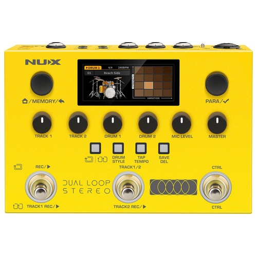 Nux pedale stereo doppio - nux,