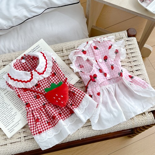 Vestito fragola per - vestito,