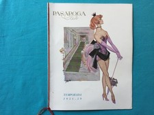 PASAPOGA CLUB 1958 Madrid