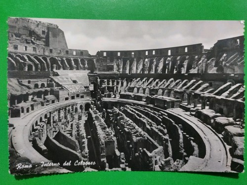 Roma interno del colosseo - colosseo,