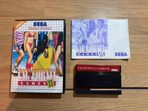 California games sega master - games,