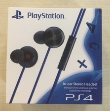 SONY PLAYSTATION 4 CUFFIE  IN-EAR STEREO HEADSET NUOVE