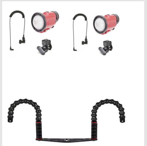 Foto subacquea kit flash - subacquea,