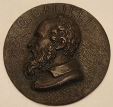 CB- MEDAGLIA PLACCA GALILEO GALILEI ANTICA - GTTS84