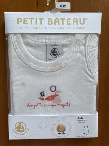 Petit bateau nwt white - bateau, white/pink