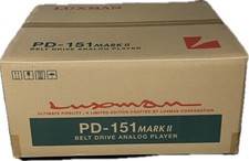 LUXMAN PD-151 MARK II giradischi trasmissione a cinghia lettore analogico NUOVO