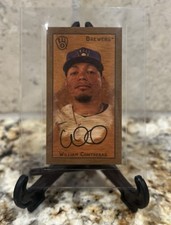 2025 Topps T205 - Variazione stock legno William Contreras Milwaukee Brewers SSP
