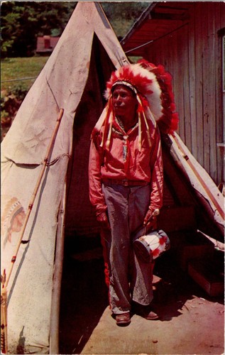 Cartolina cherokee nativi - cartolina,