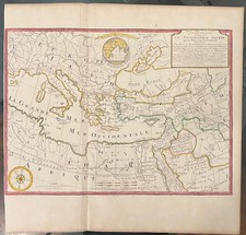 Mappa antica Mediterraneo