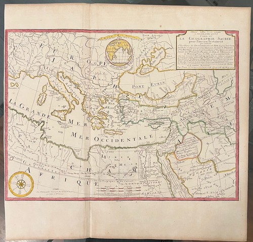 Mappa antica mediterraneo - antica,