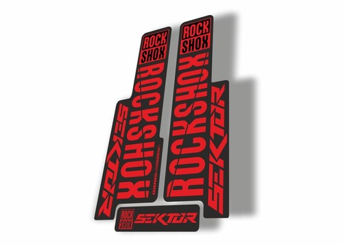 Adesivo rock shox sektor 2018 - rock,
