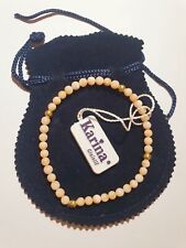 Bracciale Corallo Rosa Deep Sea Naturale Diam. mm4,50 Elastico cm19+ Argento 925