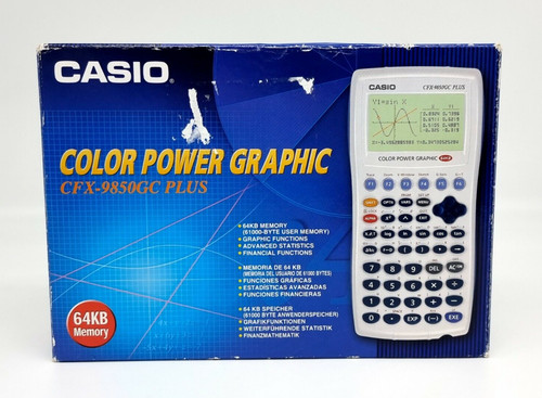 Calcolatrice casio cfx 9850gc - casio, cfx-9850gc