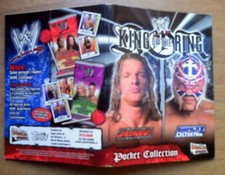 Mini album wrestling King of the ring - con 59 figurine  Merlin 2005 