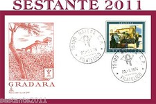 ITALIA FDC CAPITOLIUM 241, SERIE TURISTICA , GRADARA 1974, ANNULLO MATERA, B202
