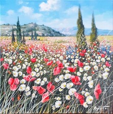 A. Damato  "Campo di papaveri