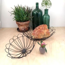 Elegante Cesto In Metallo