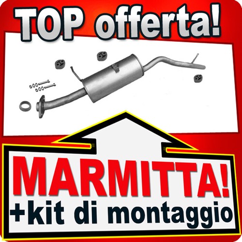 Silenziatore posteriore per - posteriore,