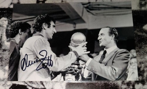 Autografo dino zoff - zoff, foto